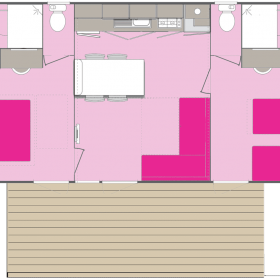 camping-mobil-home-bretagne-Premium-4-personnes-plan camping-mobil-home-bretagne-Premium-4-personnes-plan