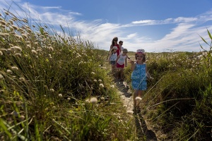 Tourisme finistère sud pays bigouden - randonnée en famille