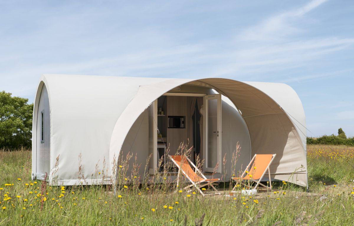 Wohnzelte camping - Möbliertes Zelt für 2 bis 4 Personen in der